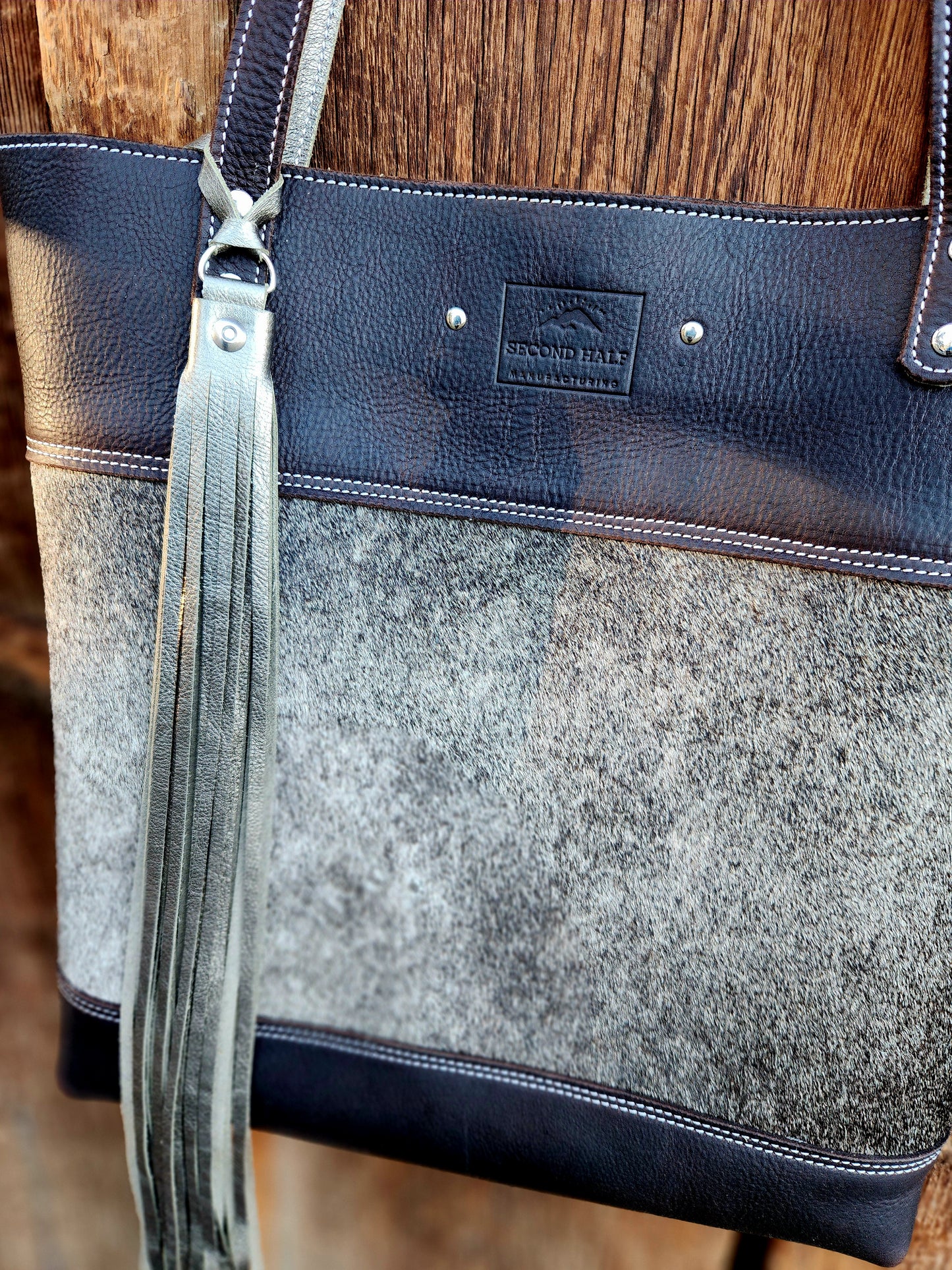 Big Mack in Salt & Pepper Hide