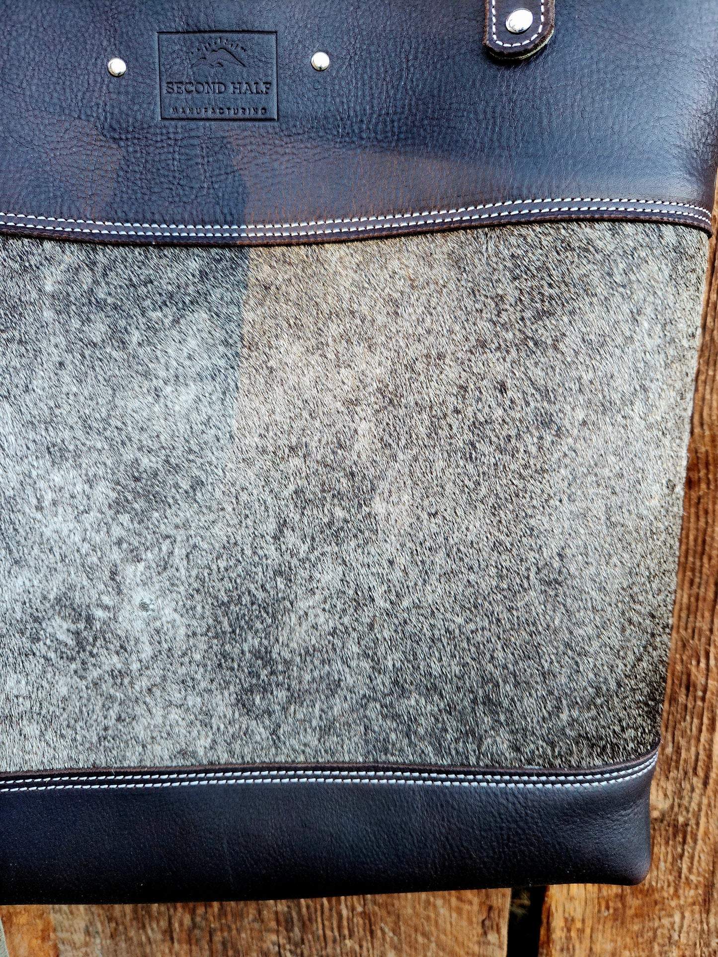 Big Mack in Salt & Pepper Hide