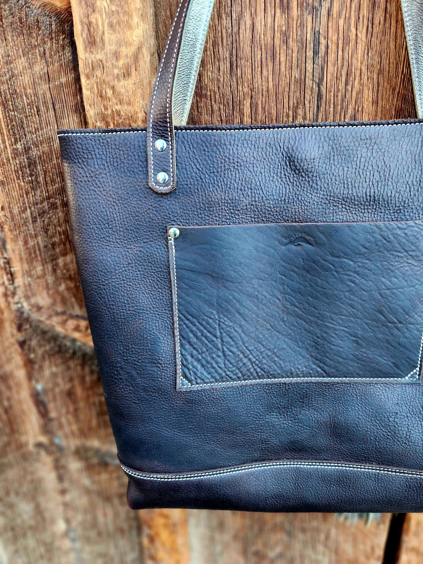 Big Mack in Salt & Pepper Hide