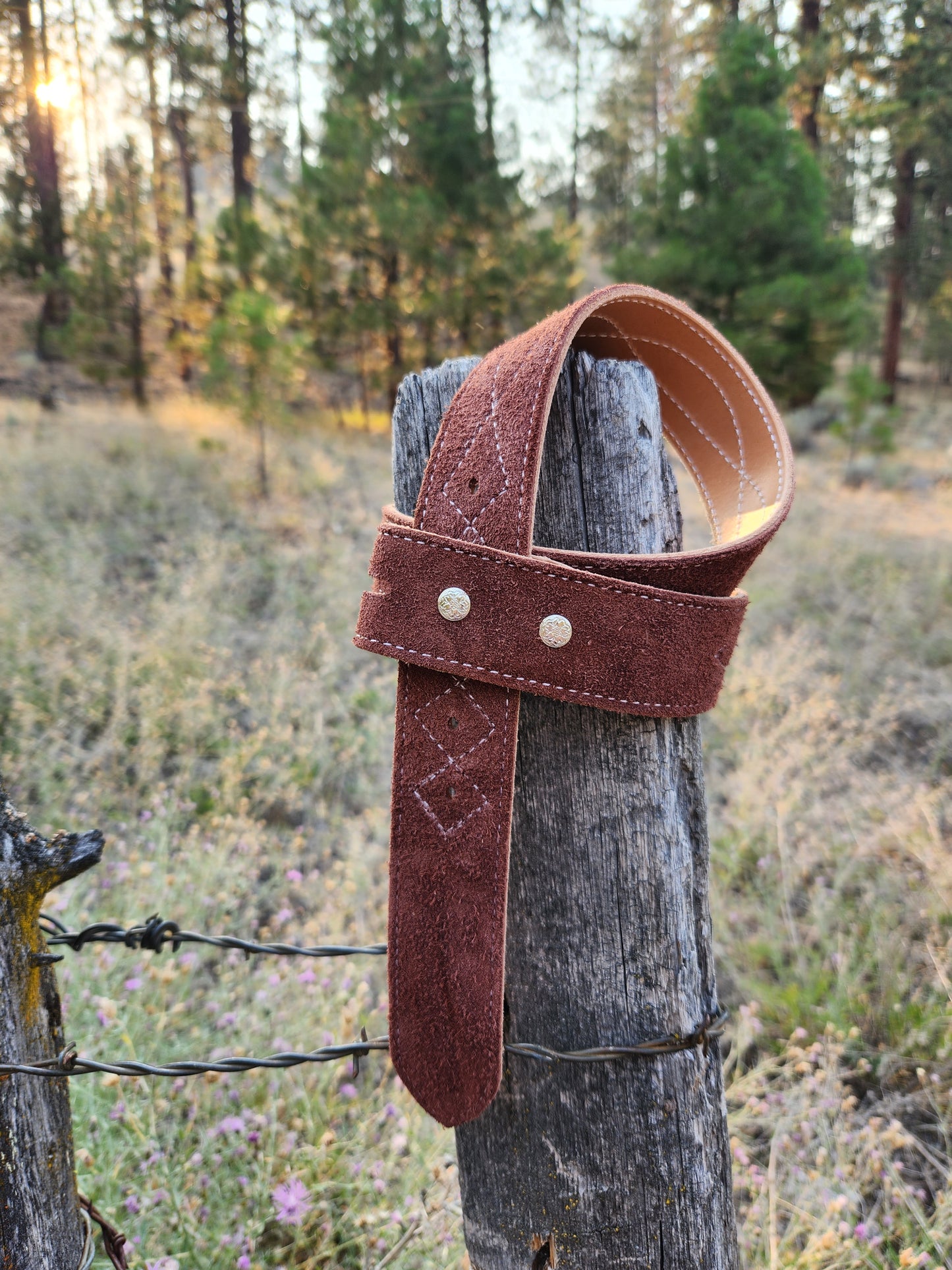 Simplicity Suede Belt