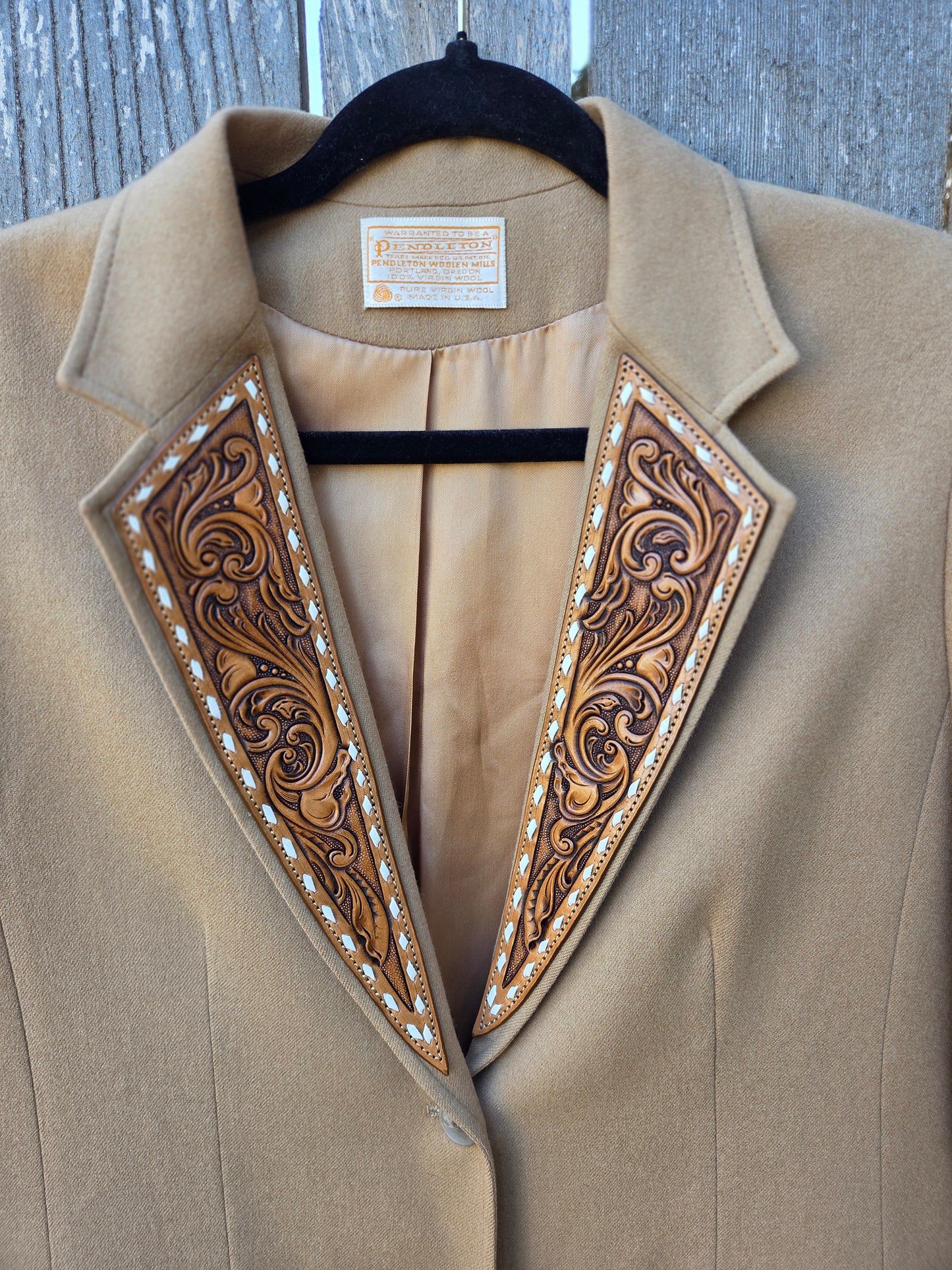 Western Wool Blazer - Womens