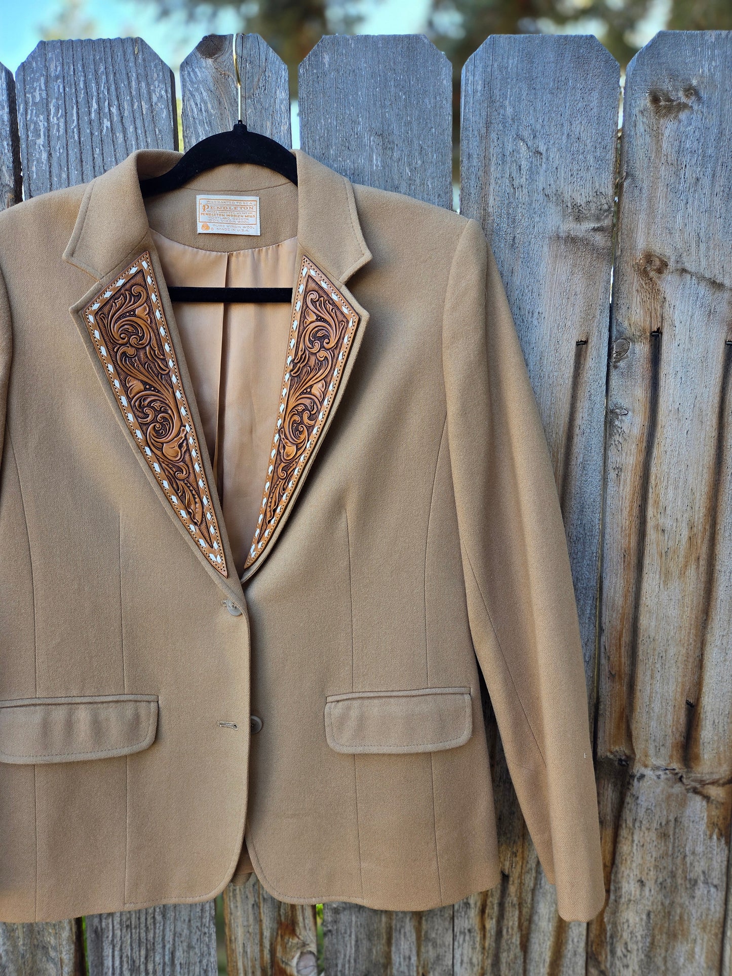 Western Wool Blazer - Womens