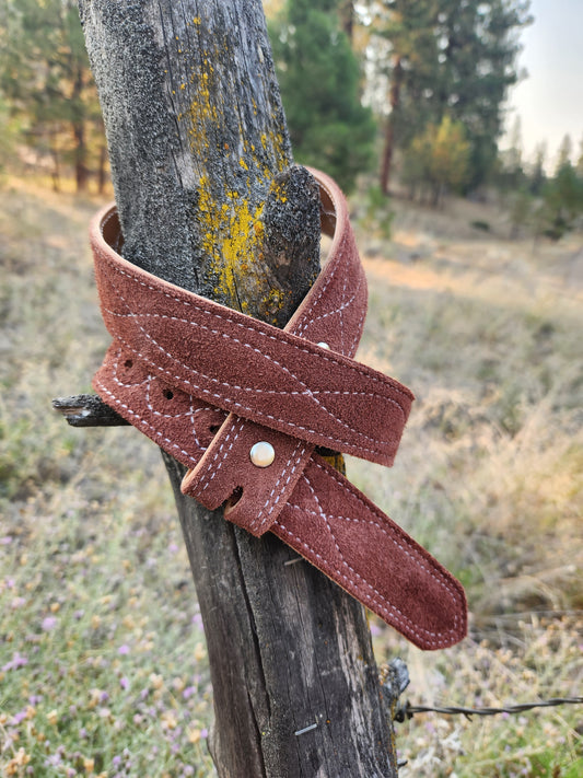 Simplicity Suede Belt