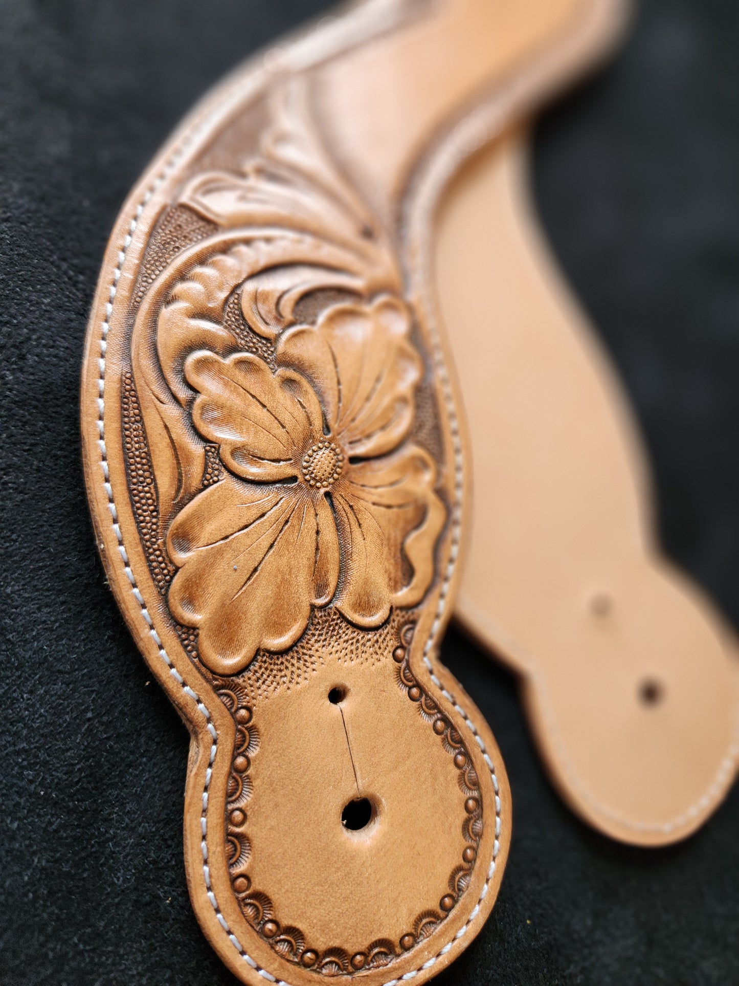 Classic Floral Dovewing Spur Straps