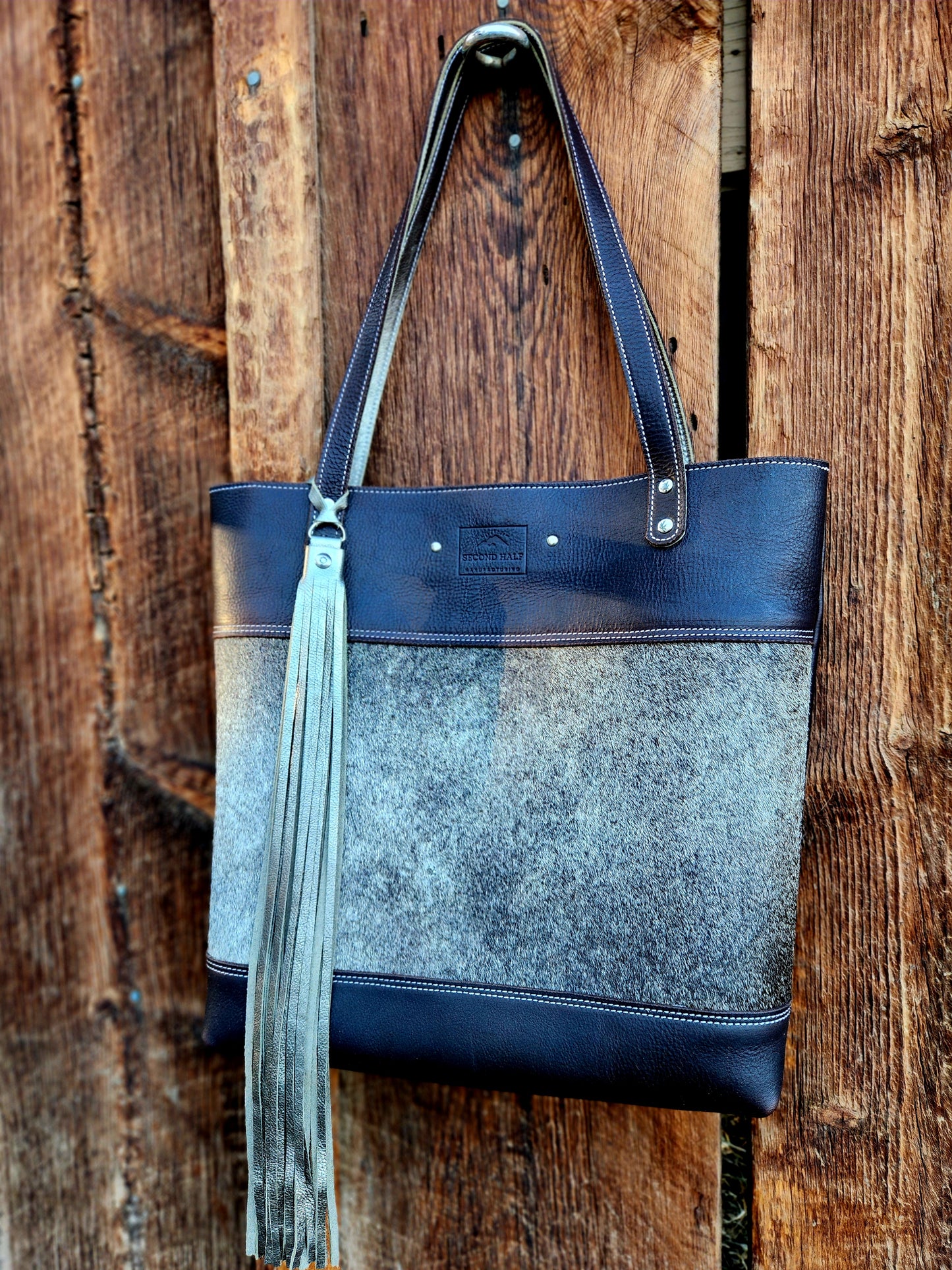 Big Mack in Salt & Pepper Hide
