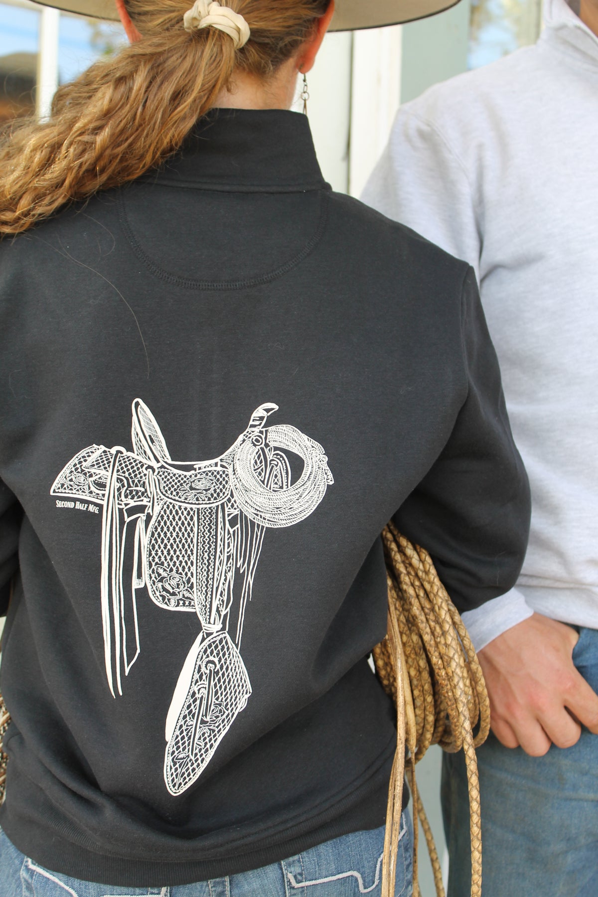SHM Black Quarter Zip PreOrder